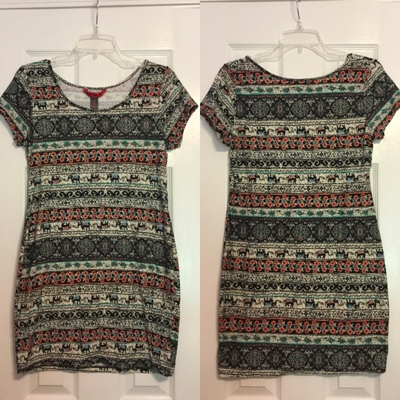 hot kiss bodycon dress